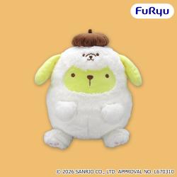 ポムポムプリン　わんわんパラダイスBIGぬいぐるみ
