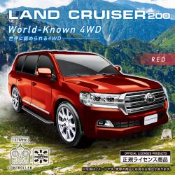 【レッド】RC TOYOTA LAND CRUISER
