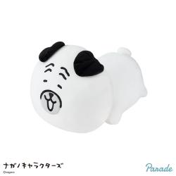 【パグ】ナガノキャラクターズ　もっちる ねそべりBIGぬいぐるみ②