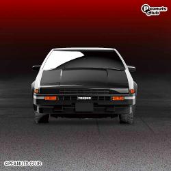 【ホワイト(カスタムバージョン)】RC TOYOTA スプリンタートレノ