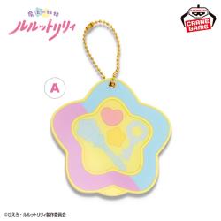 【ガラスのハートほうぷパクト(風のコンパクト)】魔法の姉妹ルルットリリィ　アクリルミラーチャーム