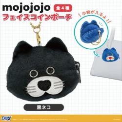 【黒ネコ】mojojojo　フェイスコインポーチ