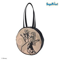 【イエロー】Tim Burton’s The Nightmare Before Christmas　プラチナムザッカ満月トートバッグ