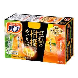 花王 バブ　至福の柑橘めぐり浴 ／ 12錠