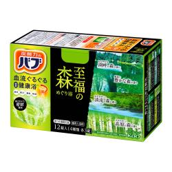花王 バブ　至福の森めぐり浴 ／ 12錠