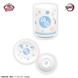 【狛治】アニメ「鬼滅の刃」　湯呑＆小皿セット〜狛治・恋雪〜