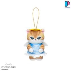 【茶トラ(天使)】mofusand　天使＆悪魔にゃんマスコット