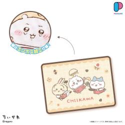 【イエロー】ちいかわ　ふわふわBIGブランケット