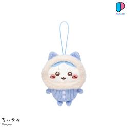 【ハチワレ】ちいかわ　フッサフッサでコーデュロイなパジャママスコット