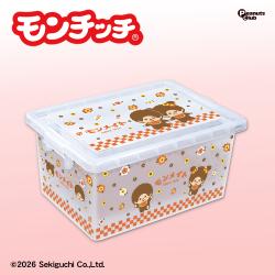 【A】モンチッチ　クリアコンテナBOX