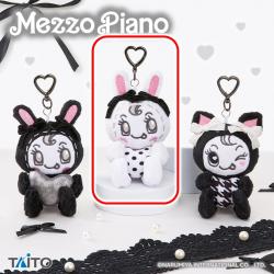 【ベリエちゃん(White)】ナルミヤキャラクターズ　mezzo piano ぬいぐるみマスコット 〜monotone〜