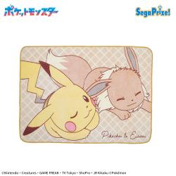 ポケットモンスター　プラチナムザッカfuwa&hugブランケット〜ピカチュウ&イーブイ〜Vol.2