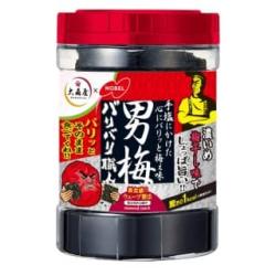 【男梅味】バリバリ職人（海苔）ポット入