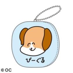 【びーぐる】おえかきさん　プチマスコット ボールチェーン付き ～わんわんシリーズ