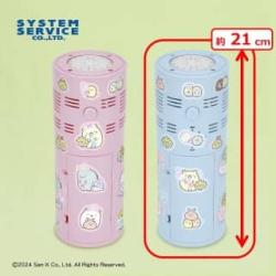 【ブルー】すみっコぐらし　たぴおかパーク 光る！置き型シャボン玉メーカー