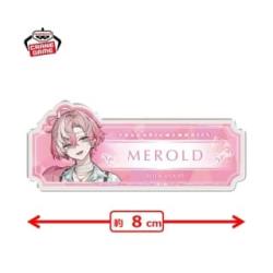 【メロルド】フラガリアメモリーズ　おなまえアクリルバッジ～RED BOUQUET～