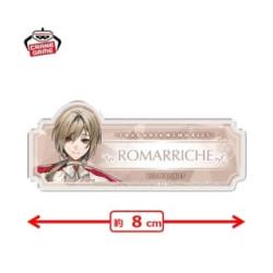 【ロマリシュ】フラガリアメモリーズ　おなまえアクリルバッジ～RED BOUQUET～
