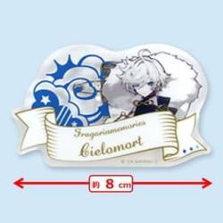 【シエロモート】フラガリアメモリーズ　アクリルネームバッジ～ブルーブーケ～