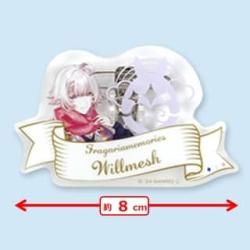 【ウィルメッシュ】フラガリアメモリーズ　アクリルネームバッジ～ブルーブーケ～