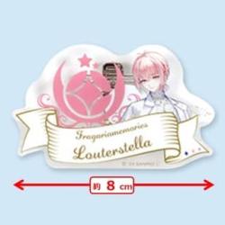 【ルタールステラ】フラガリアメモリーズ　アクリルネームバッジ～ブルーブーケ～