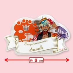 【サナー】フラガリアメモリーズ　アクリルネームバッジ～レッドブーケ～