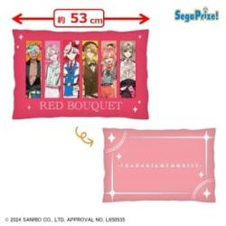 【横デザイン】フラガリアメモリーズ　プレミアムアートクッションRED BOUQUET