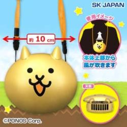 にゃんこ大戦争　ウェアラブルファン(金ネコ)