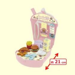 【ピンク】すみっコぐらし　しっぽずダイナー アイス型ケースおままごとセット