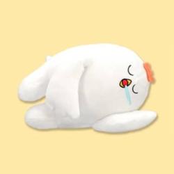 【ニワトリ】はじめまして松尾です　寝そべりBIGぬいぐるみ