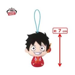 【モンキー・D・ルフィ】ワンピース　みにぬいぐるみエッグヘッド～ルフィ・チョッパー・ウソップ・ナミ～
