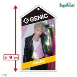 【MAIKI】GENIC　クリアキーチェーン