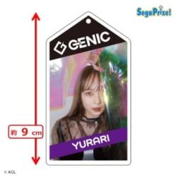 【YURARI】GENIC　クリアキーチェーン