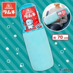 森永ラムネ　ボトル型クッション