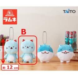 【ラムねこ B】森永ラムネ　ぬいぐるみマスコット