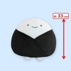 【はおり】なんでもいきもの　のりの着こなしBIGぬいぐるみ（のりおにぎり）