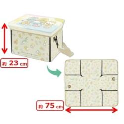 【クリーム】すみっコぐらし　こいぬといぬごっこ　3WAY保冷スツール