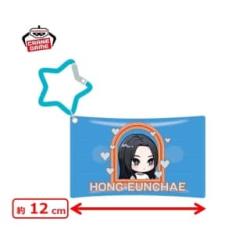 【HONG EUNCHAE】LE SSERAFIM　きゅるぽっぷん 星型カラビナ付きクリアポーチ