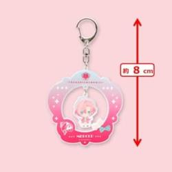 【メロルド】フラガリアメモリーズ　ゆらゆらアクリルチャーム～レッドブーケ～