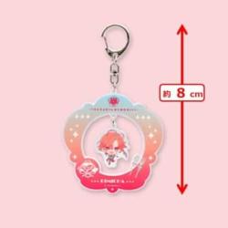 【リミチャ】フラガリアメモリーズ　ゆらゆらアクリルチャーム～レッドブーケ～