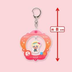 【サナー】フラガリアメモリーズ　ゆらゆらアクリルチャーム～レッドブーケ～