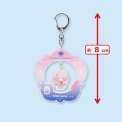 【ウィルメッシュ】フラガリアメモリーズ　ゆらゆらアクリルチャーム～ブルーブーケ～