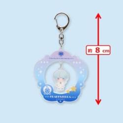 【クラークステラ】フラガリアメモリーズ　ゆらゆらアクリルチャーム～ブルーブーケ～