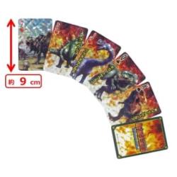 【恐竜】最強王図鑑　ホログラムトランプ