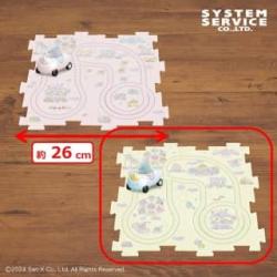 【とかげ】すみっコぐらし　たぴおかパーク パズルカー