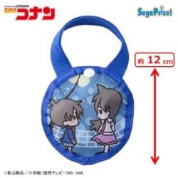 【江戸川コナン＆毛利蘭】名探偵コナン　メモリアルカット ラウンド型ケース付エコバッグ