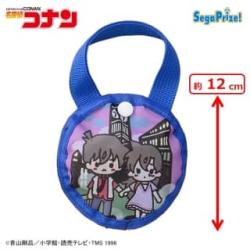 【工藤新一＆毛利蘭】名探偵コナン　メモリアルカット ラウンド型ケース付エコバッグ