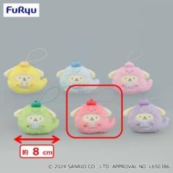 【レッド】ポムポムプリン　パステルキャンディおばけマスコット