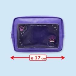 【クロード】フラガリアメモリーズ　窓付きポーチ～ブルーブーケ～
