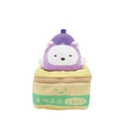 【しろくま】すみっコぐらし　ようこそ！たべもの王国 箱入り野菜ポーチ