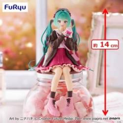 初音ミク　ぬーどるストッパーフィギュアーオータムデート・ピンクver.ー